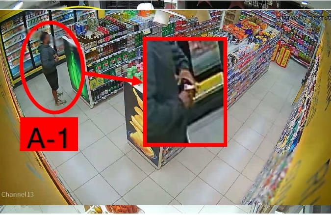 Imagen de uno de los delitos.