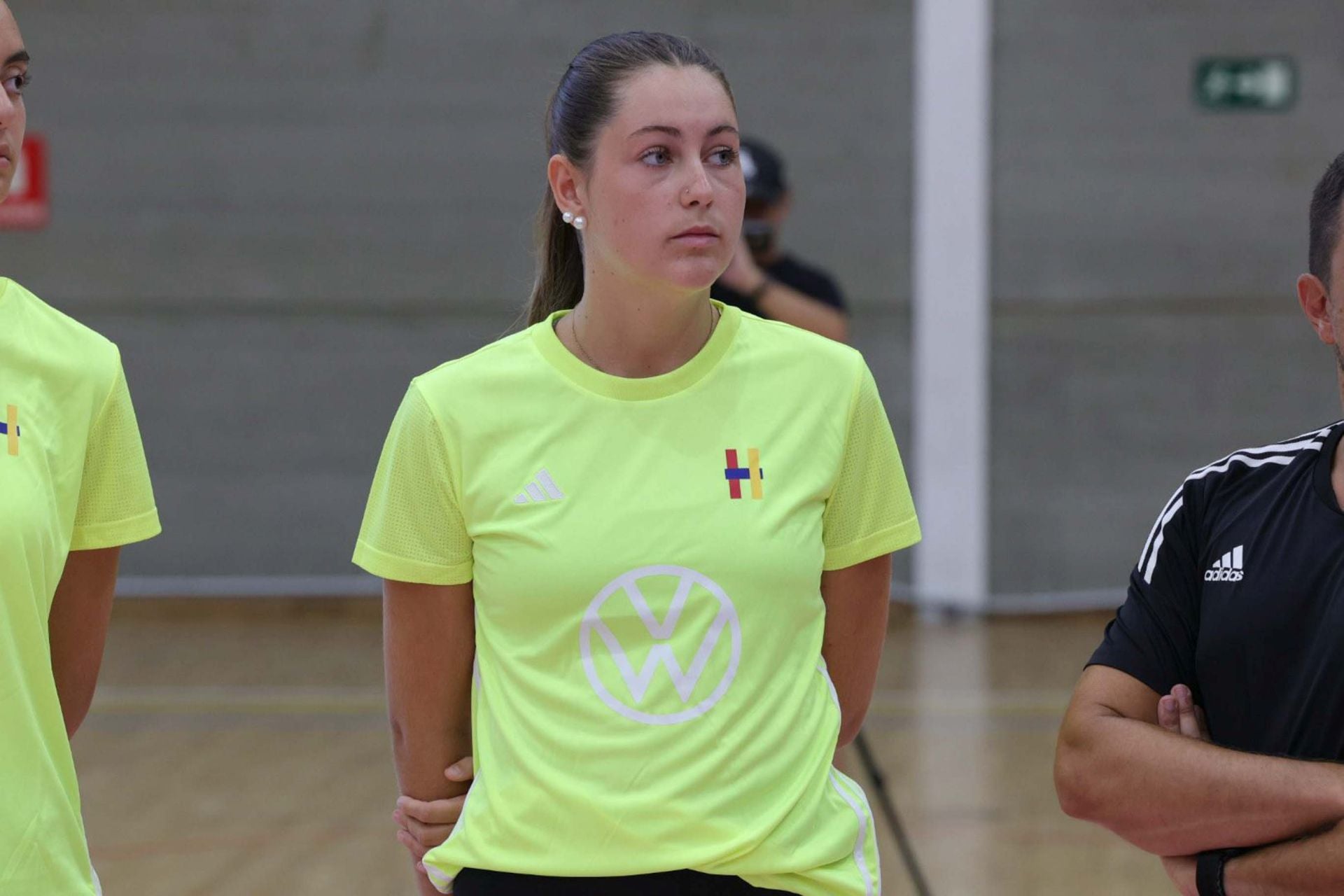 El primer entreno Heidelberg Voleibol, en imágenes