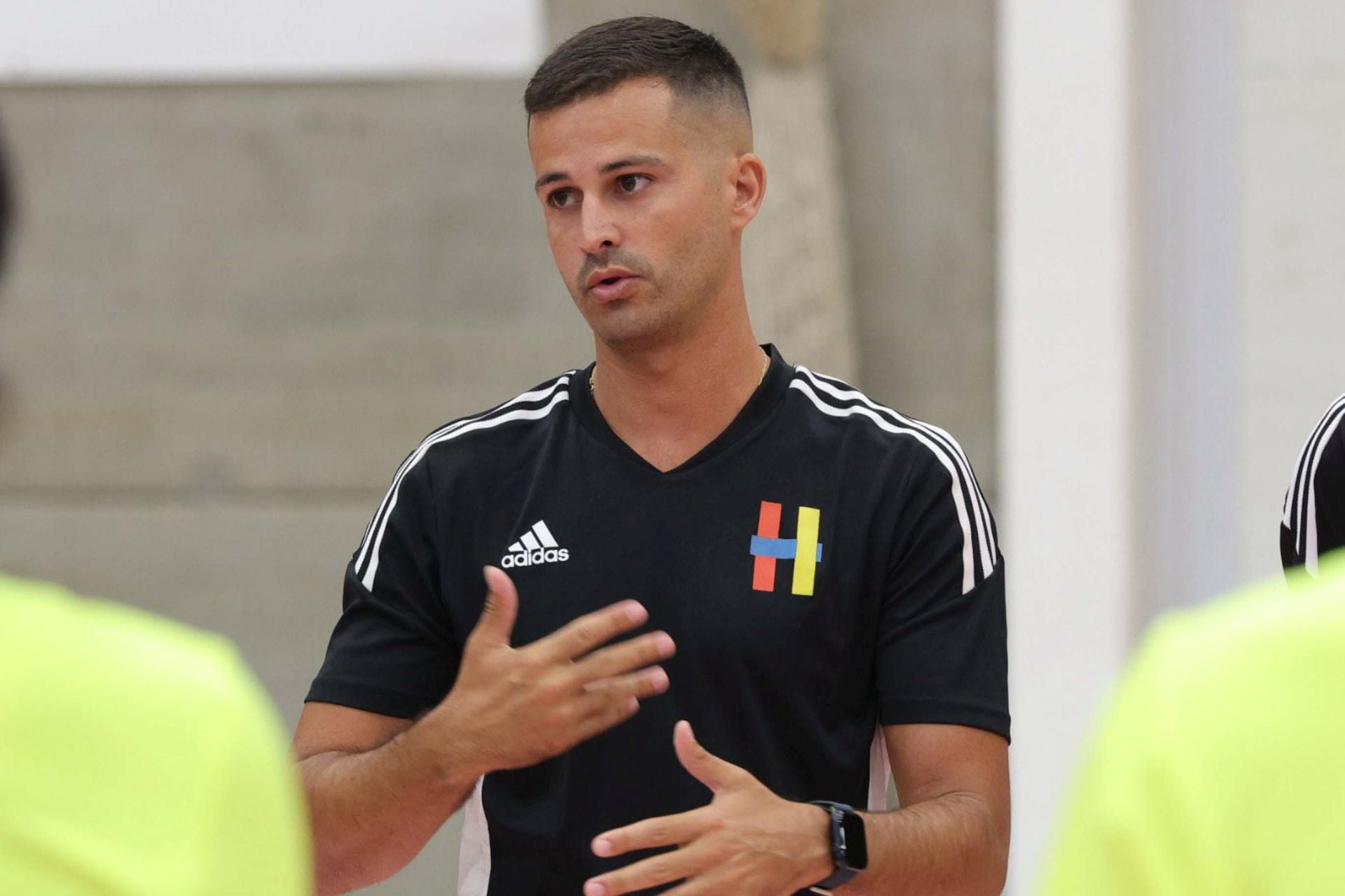 El primer entreno Heidelberg Voleibol, en imágenes