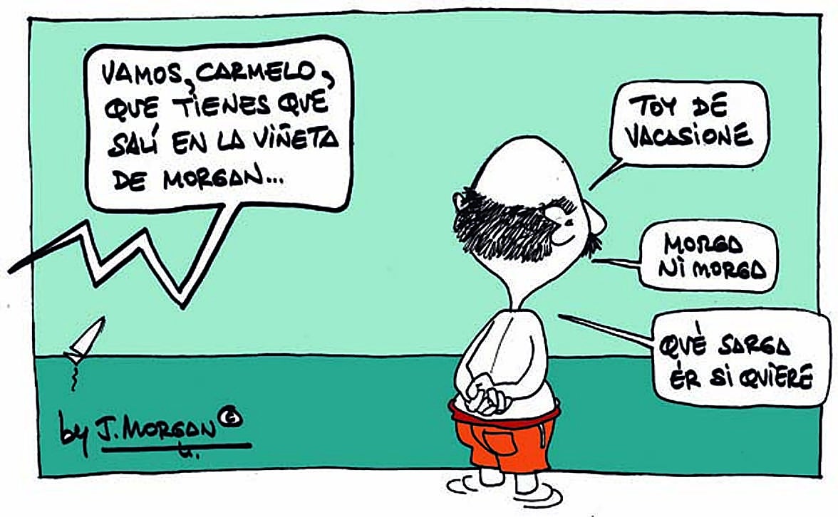 La viñeta de Morgan de este martes 19 de agosto