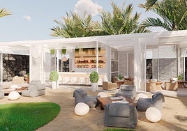 Detalle parcial del espacio que Tías prevé ceder a un tercero.