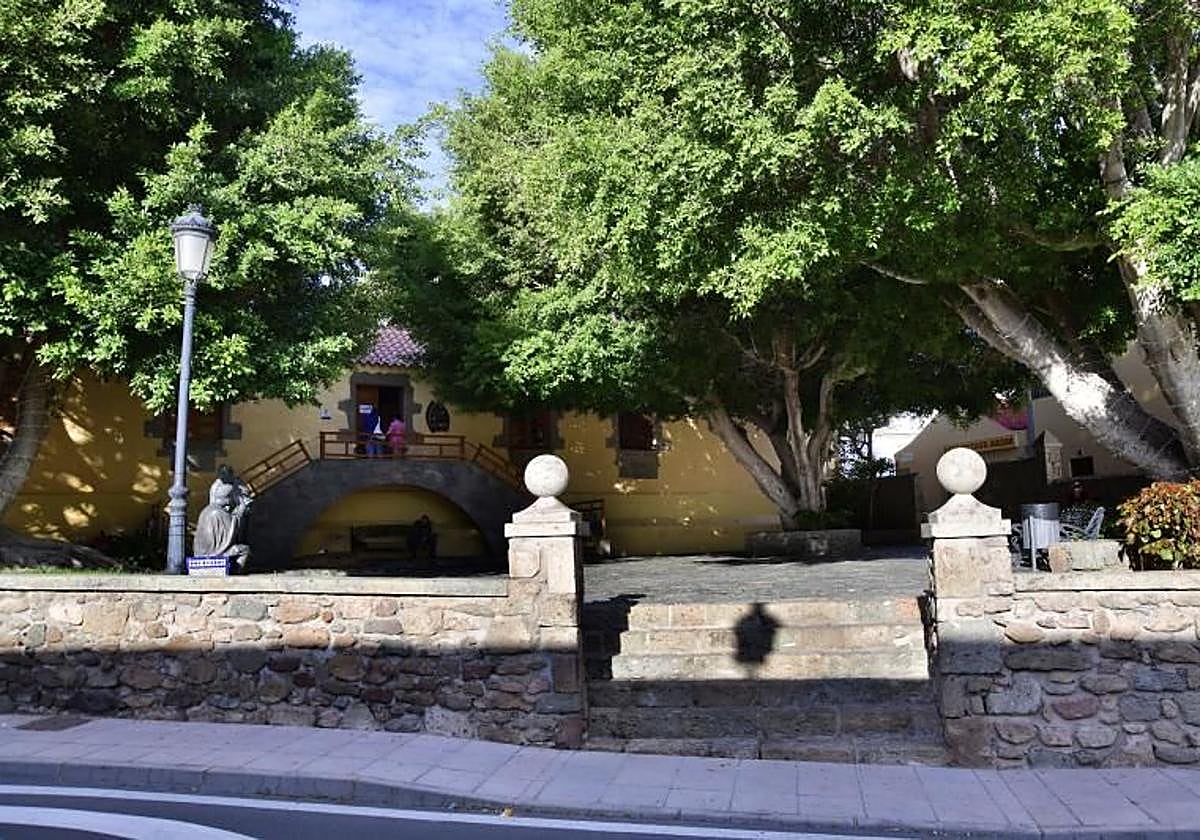 Imagen de archivo de una zona arbolada de Agüimes.