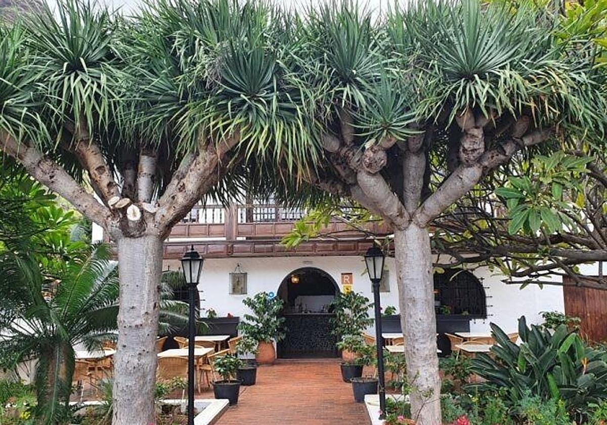 Entrada al restaurante.