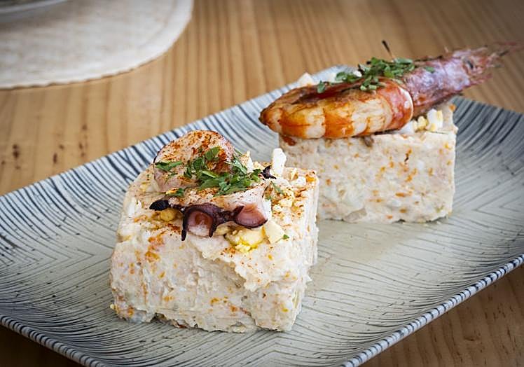 Ensaladilla, receta familiar de los Medina.