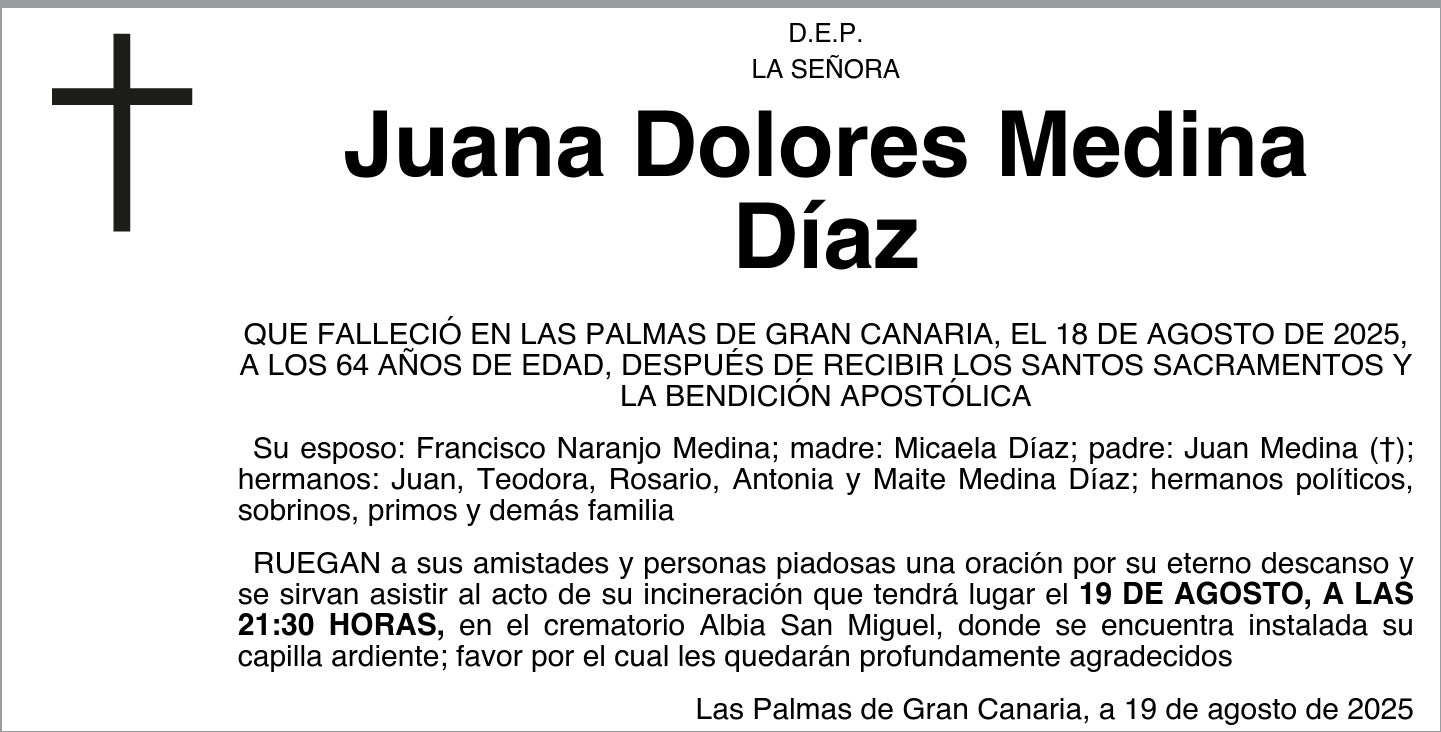 Juana Dolores Medina Díaz