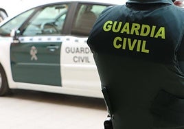 Imagen de archivo de un agente de la Guardia Civil.
