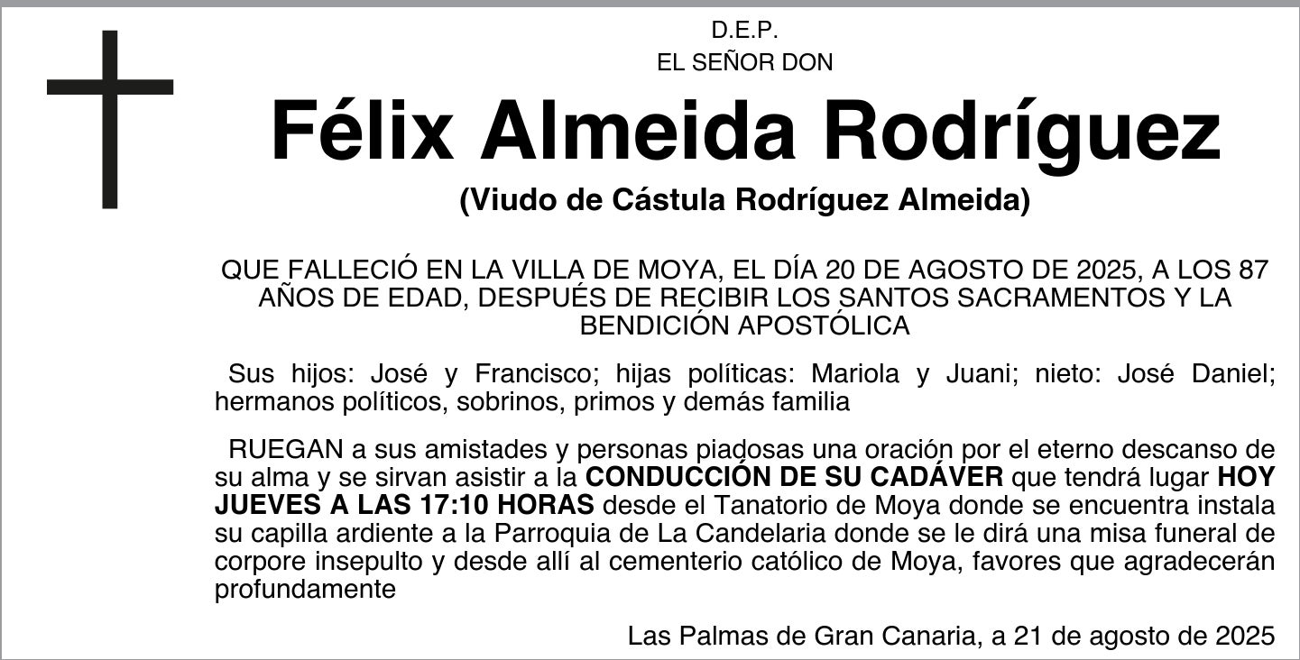 Félix Almeida Rodríguez