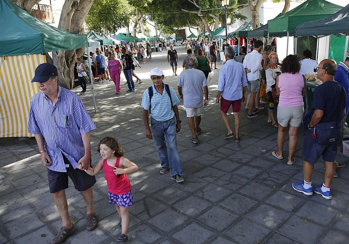 Mercadillo de Haría.