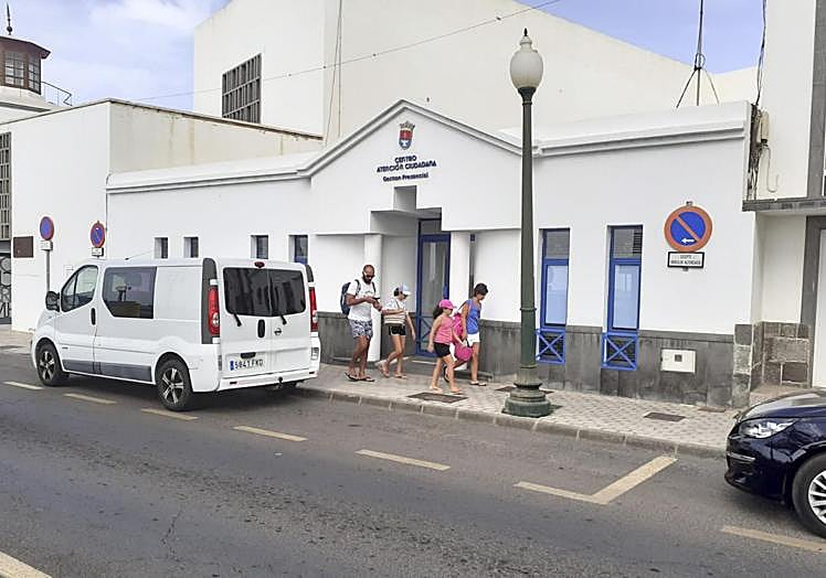 Edificio destinado a ser sede en Arrecife de la Policía Canaria.