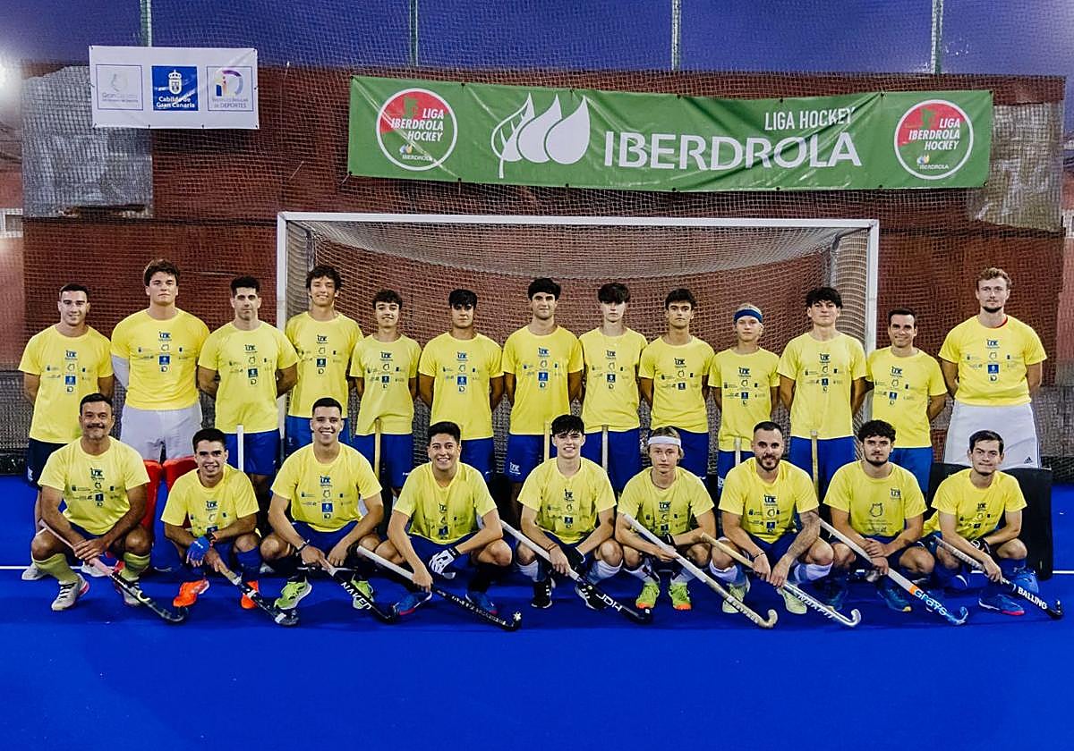 Equipo masculino de la UD Taburiente.