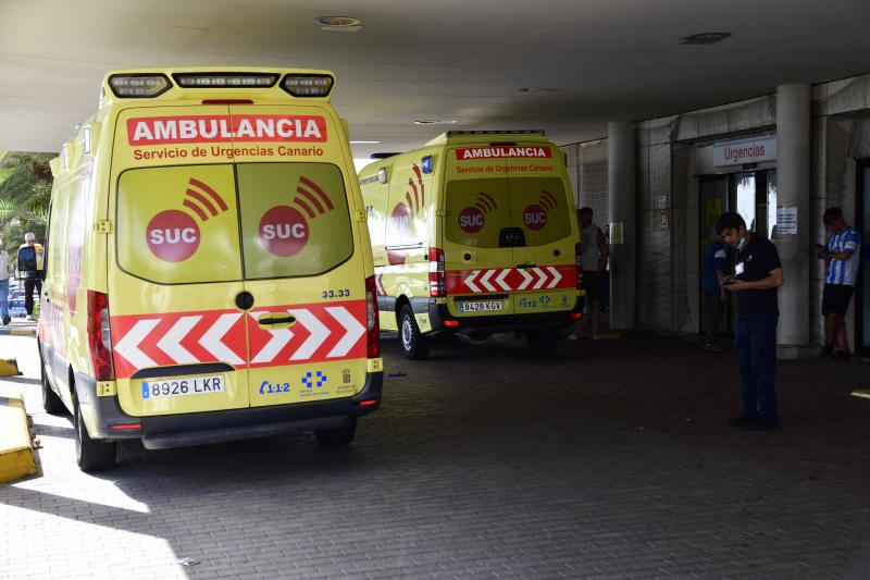 Imagen de archivo de una ambulancia del SUC.