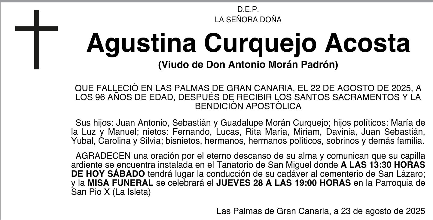 Agustina Curquejo Acosta