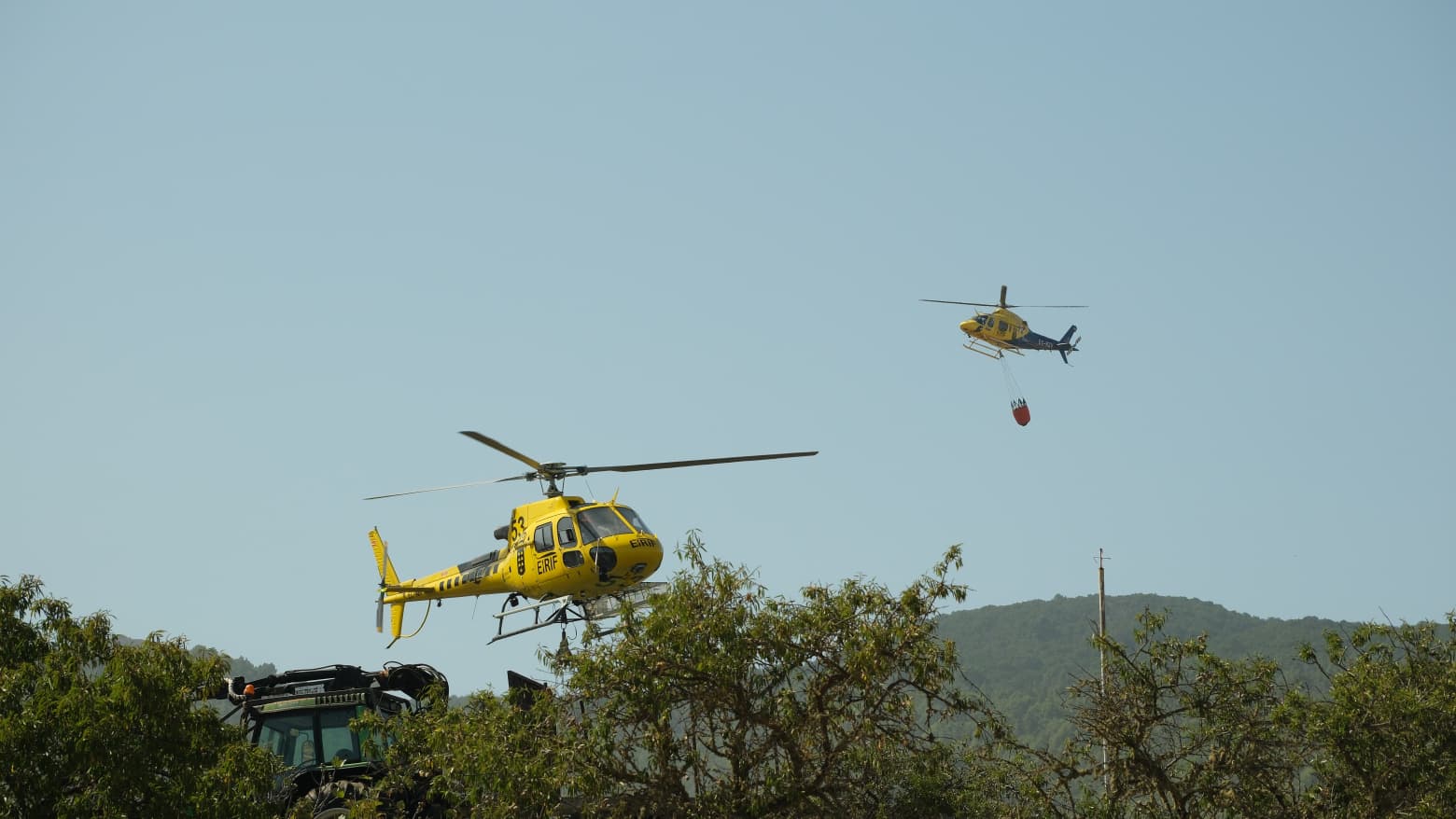 Las imágenes del incendio en El Hierro