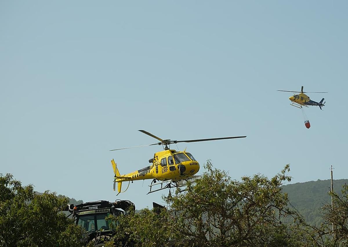 Imagen secundaria 1 - Dos conatos de incendio, ya controlados, dejan 9,5 hectáreas afectadas en la isla de El Hierro