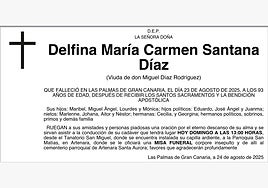Delfina María Carmen Santana Díaz