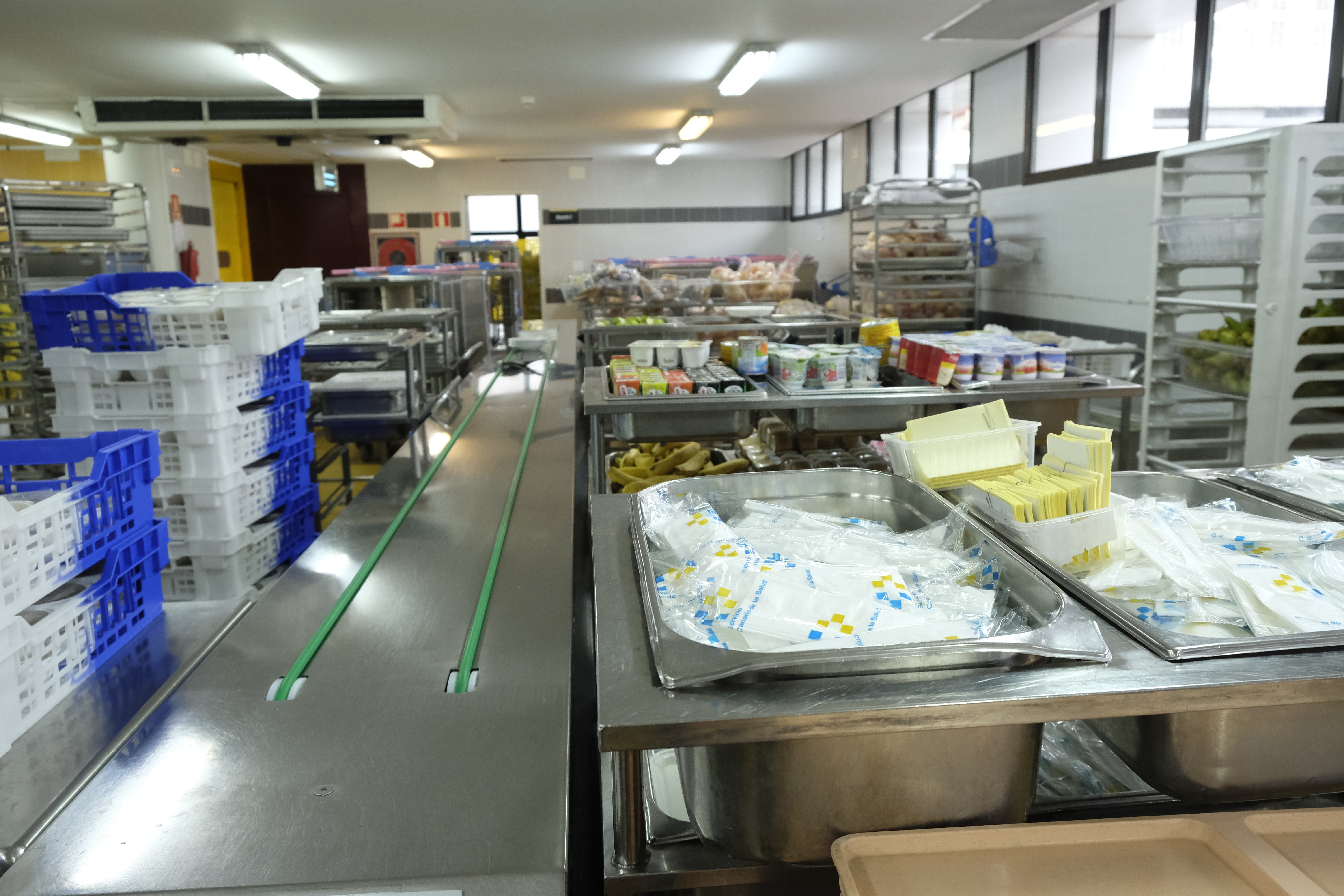 Imagen de archivo de la cocina del hospital Insular.