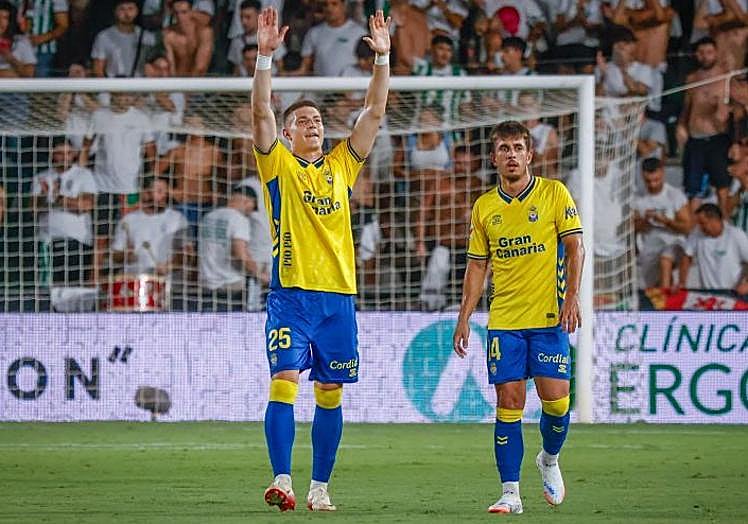 Lukovic, en la celebración del 0-1.