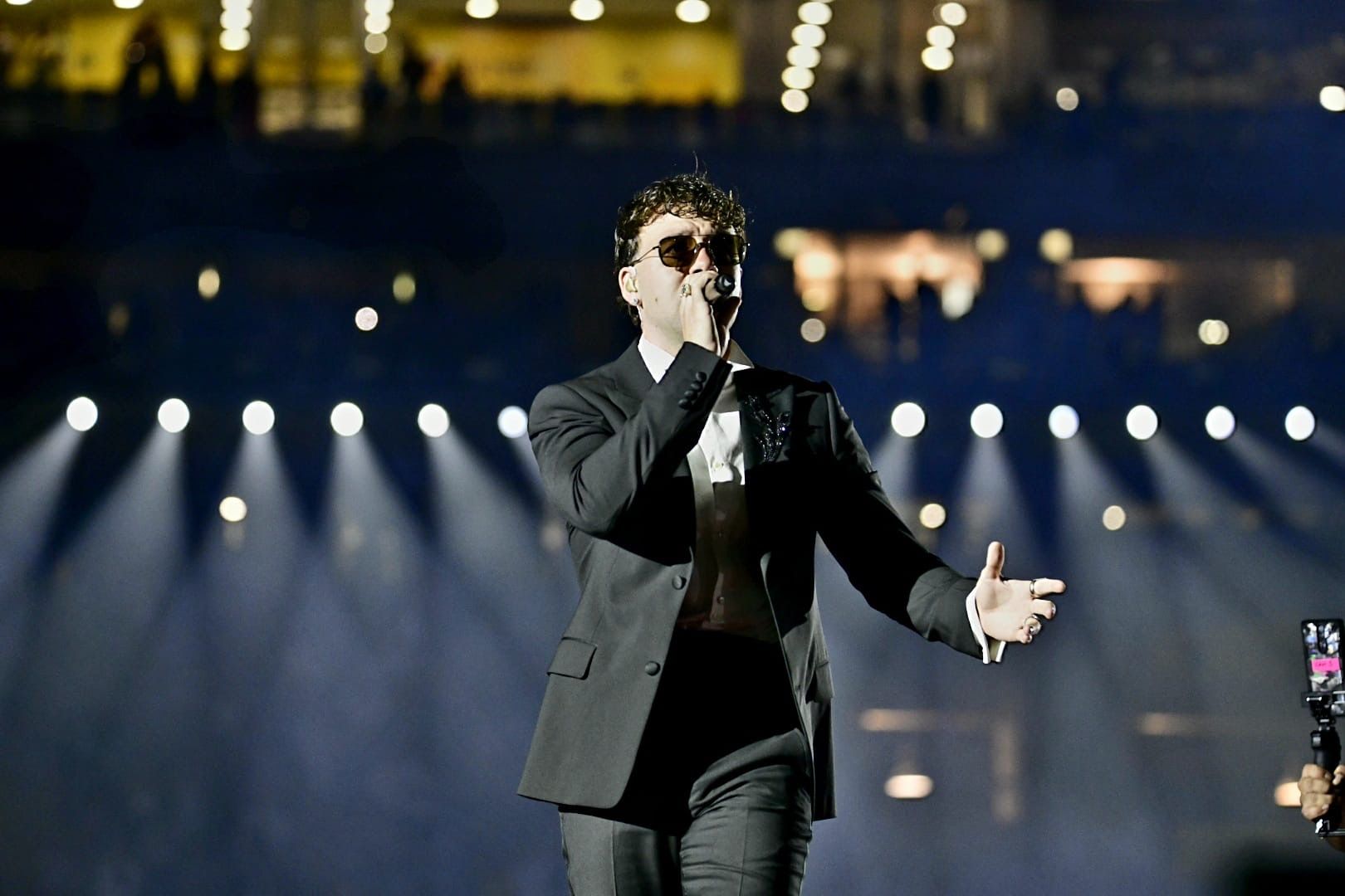 Quevedo en su concierto del Estadio de Gran Canaria.