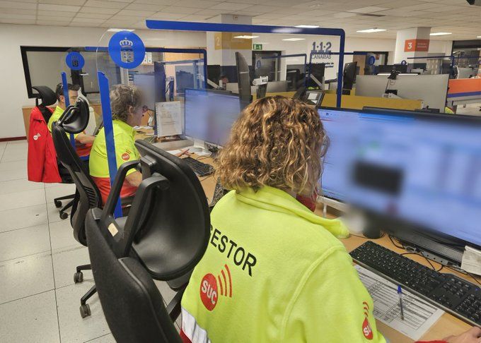 Imagen de recurso de una sala de emergencias del 112