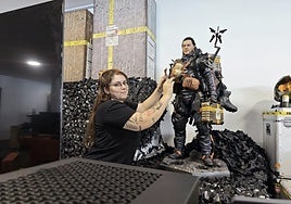 Evelyn Padrón en las instalaciones de 'Play, Eat, Repeat'.