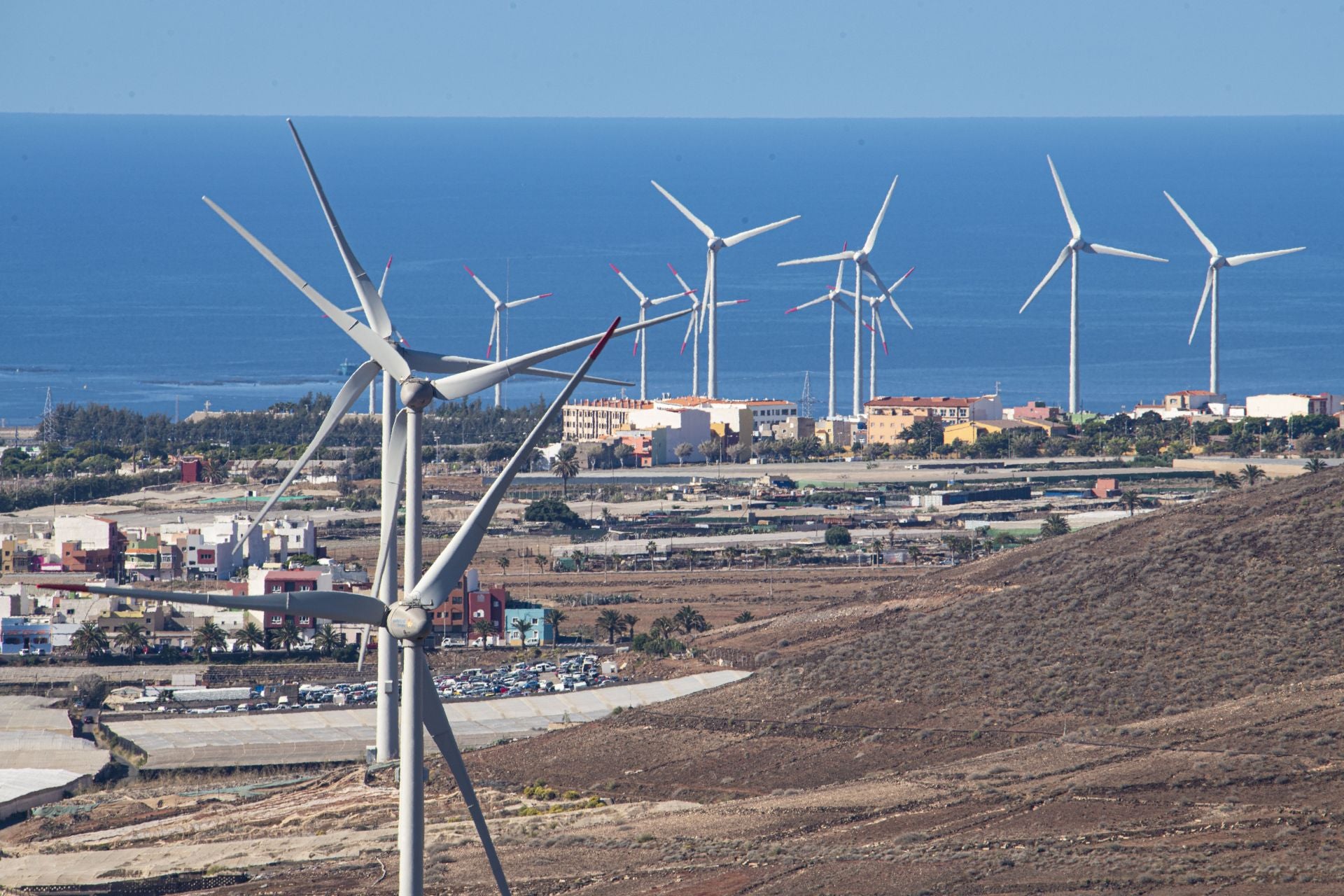 Polígono industrial de Arinaga.