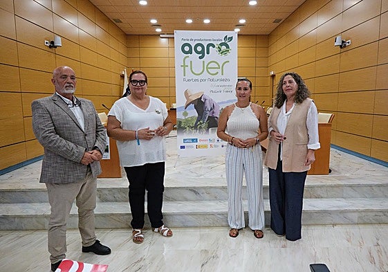 Presentación de AgroFuer este jueves en el Cabildo.