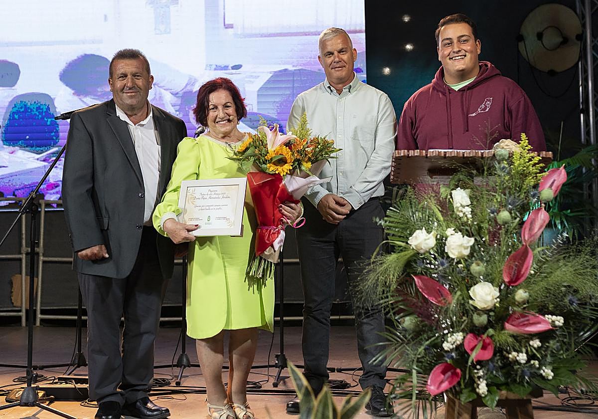 Protagonistas del pregón.