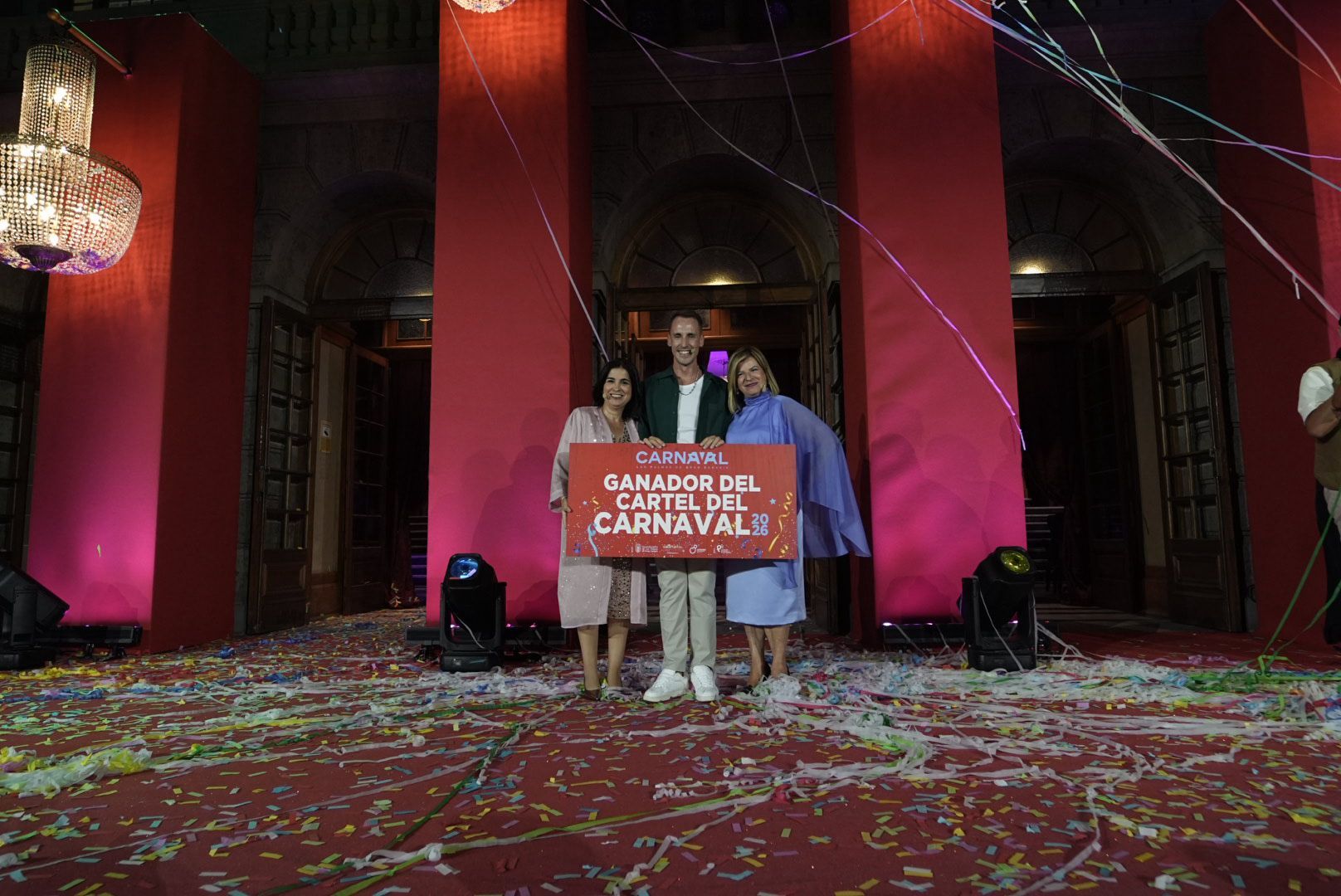 Gala de elección del cartel del carnaval de Las Palmas de Gran Canaria 2026