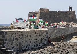 Manifestación de este sábado en Arrecife
