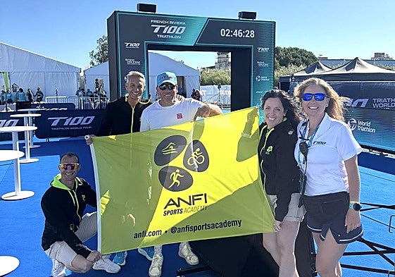 El equipo de Anfi Sports Academy, listo para la T100 de Niza.