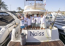La embarcación Naiss, campeona del V Open Internacional de Pesca de Altura de Gran Canaria