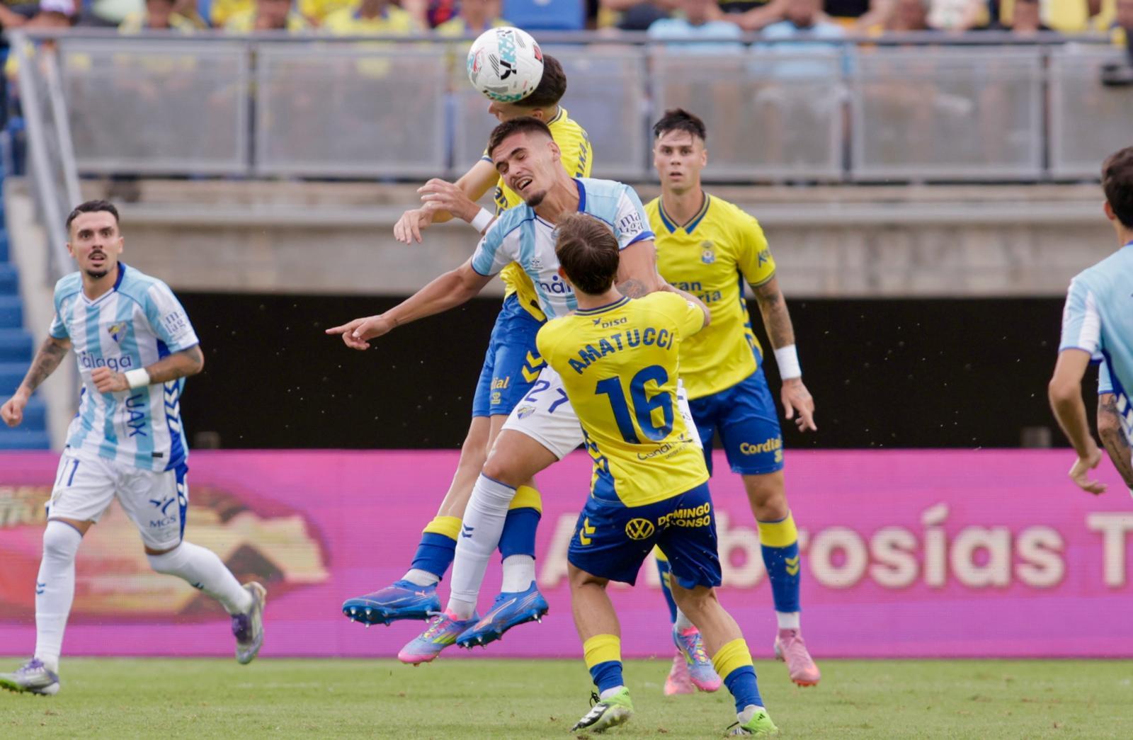 UD Las Palmas - Málaga CF, en imágenes