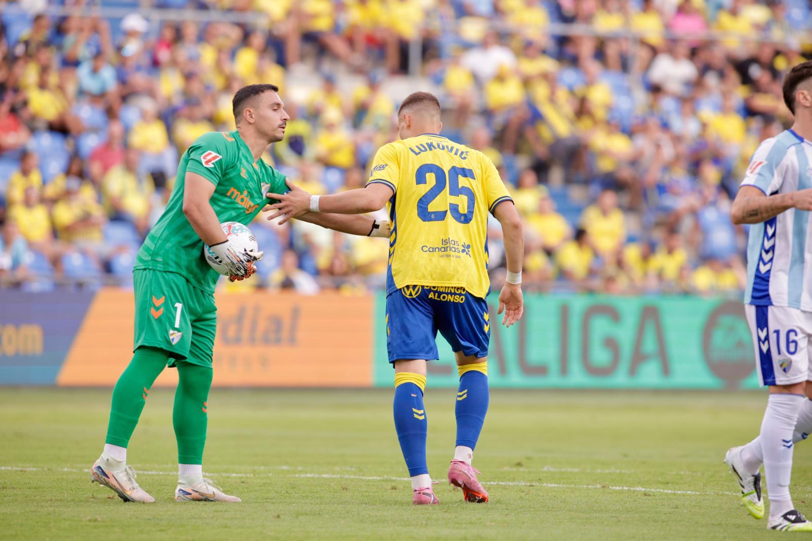 UD Las Palmas - Málaga CF, en imágenes