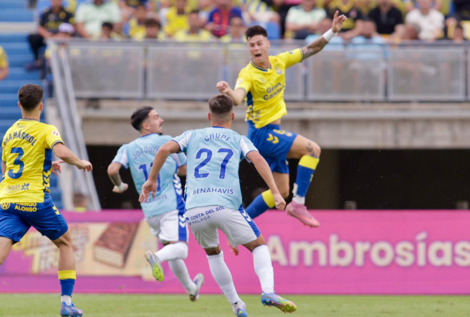 UD Las Palmas - Málaga CF, en imágenes