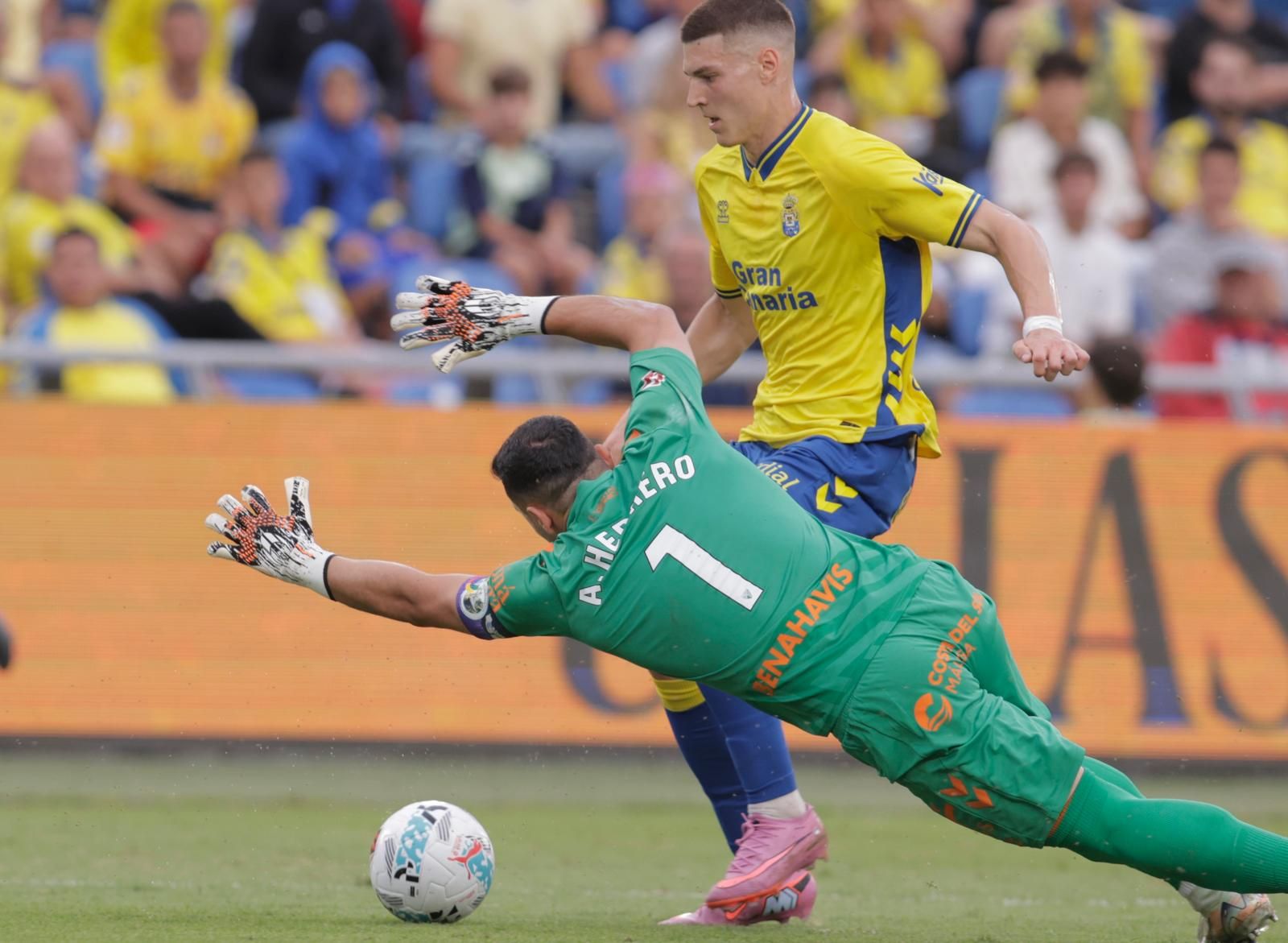 UD Las Palmas - Málaga CF, en imágenes