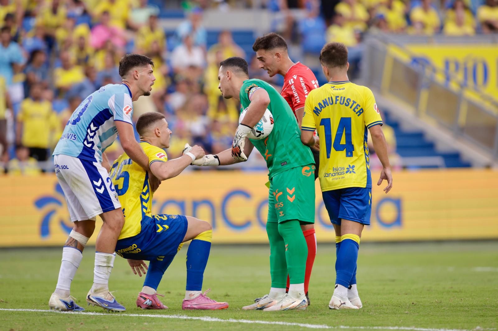 UD Las Palmas - Málaga CF, en imágenes