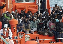 Imagen de archivo de un buque de Salvamento Marítimo.