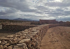 Corral en fase de arreglo.