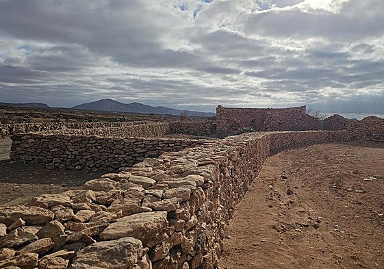 Corral en fase de arreglo.