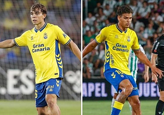 Lorenzo Amatucci (izq.), con la sub21 de Italia, y Edward Cedeño, con la absoluta de Panamá, dejan un importante vacío en el centro del campo amarillo para el choque frente al Burgos.