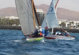 Actividad de vela latina.