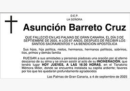 Asunción Barreto Cruz