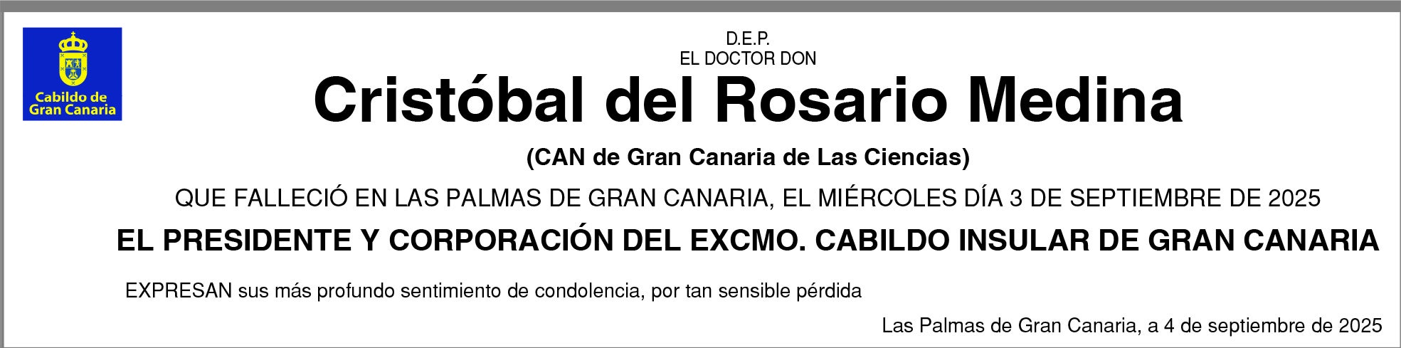 Cristóbal del Rosario Medina