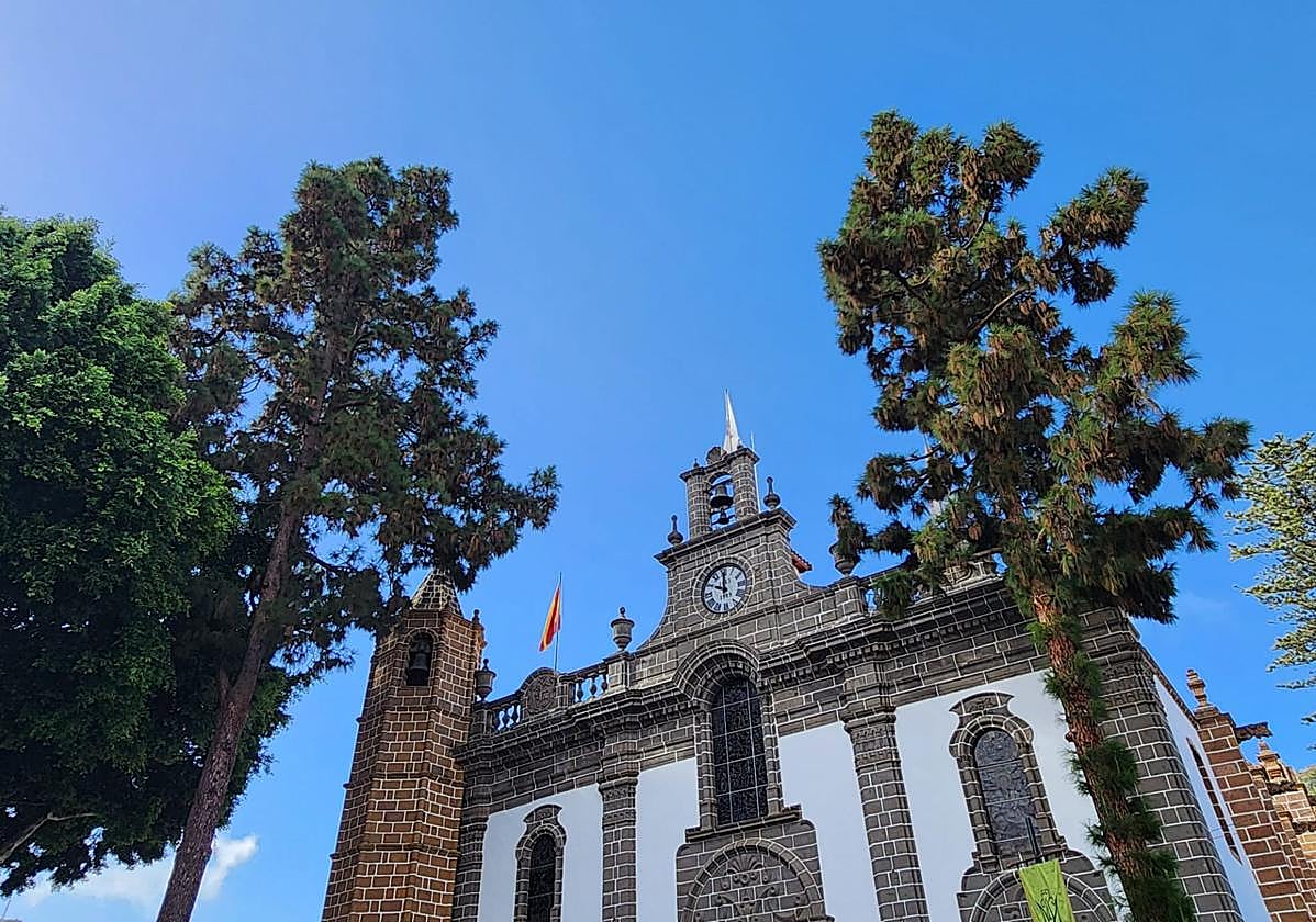 Cielos despejados en Teror este jueves.