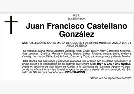 Juan Francisco Castellano González