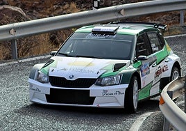 Armide Martín, vencedor del Rallysprint Era del Cardón.