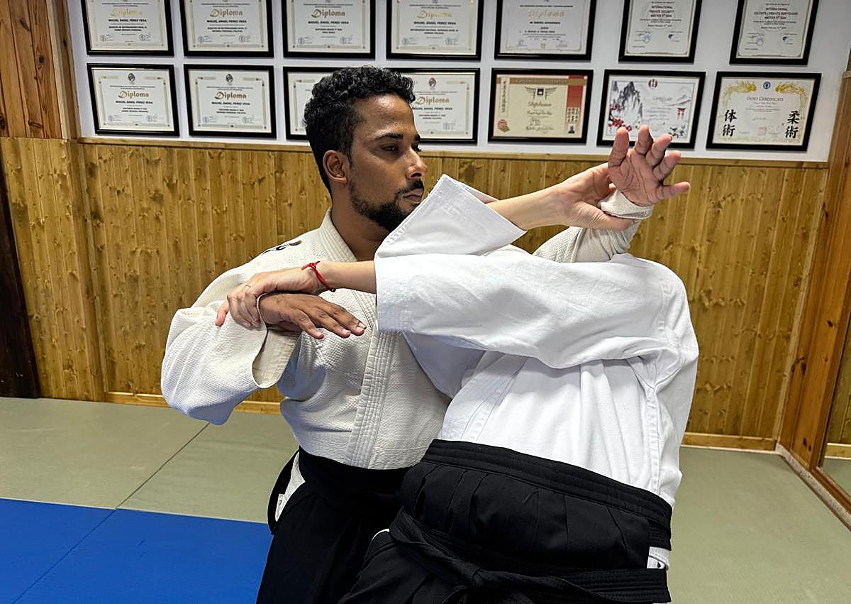 Imagen secundaria 1 - Ángel Ubaldo Suárez, el deportista que venció al acoso escolar gracias al Aikido