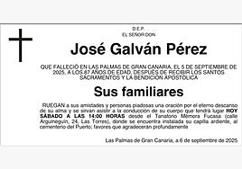 José Galván Pérez