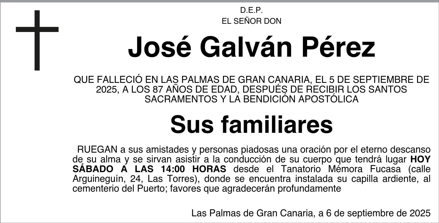 José Galván Pérez