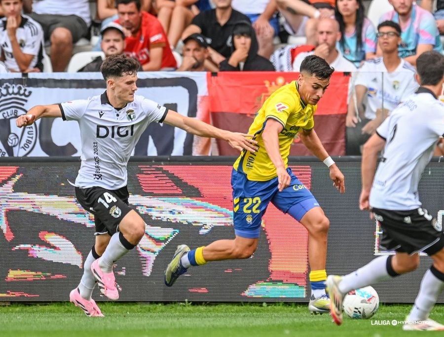 Las mejores imágenes del duelo Burgos-UD Las Palmas